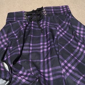 plaid skirts